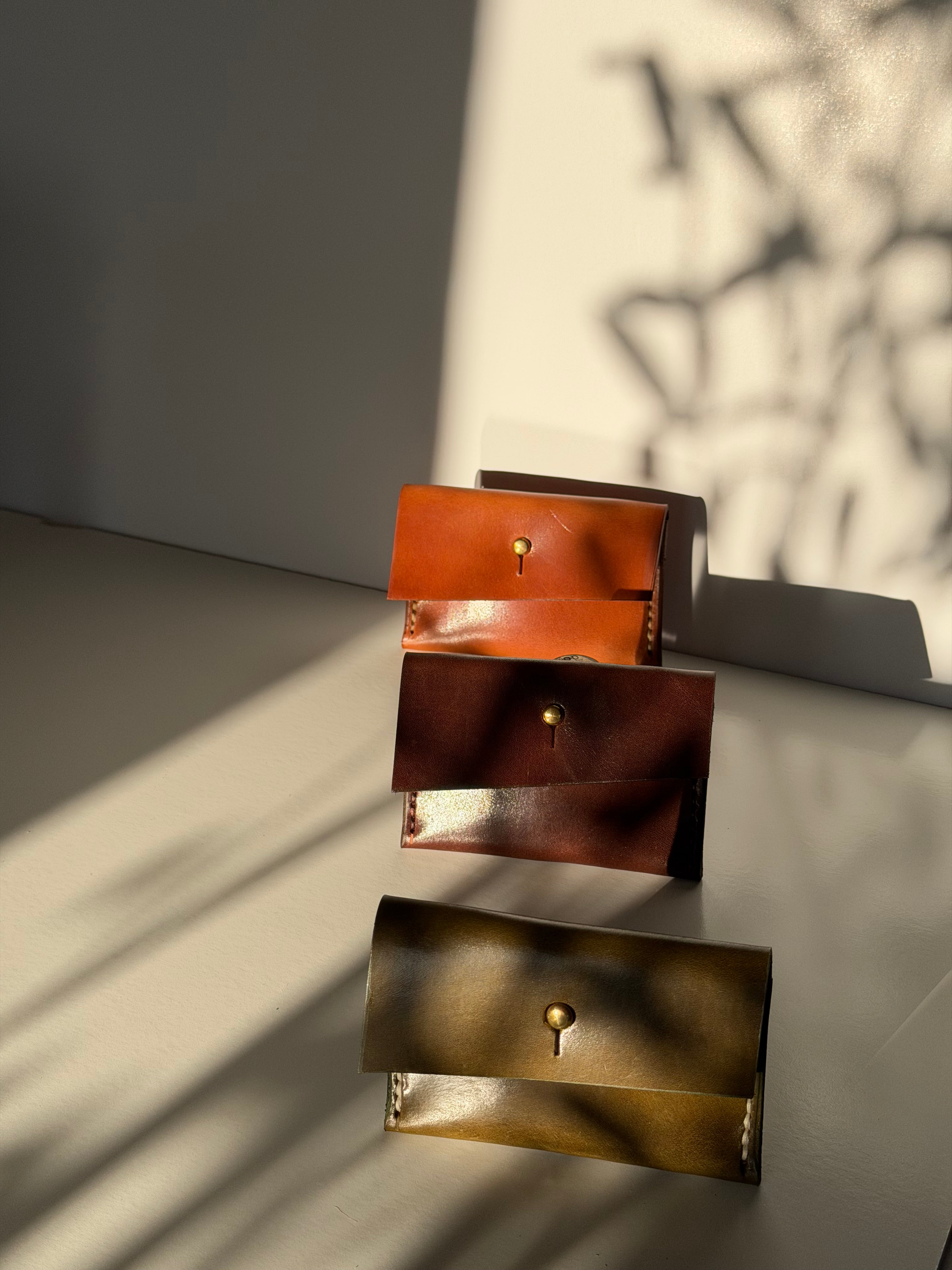 Josie Card Wallet - Chocolate