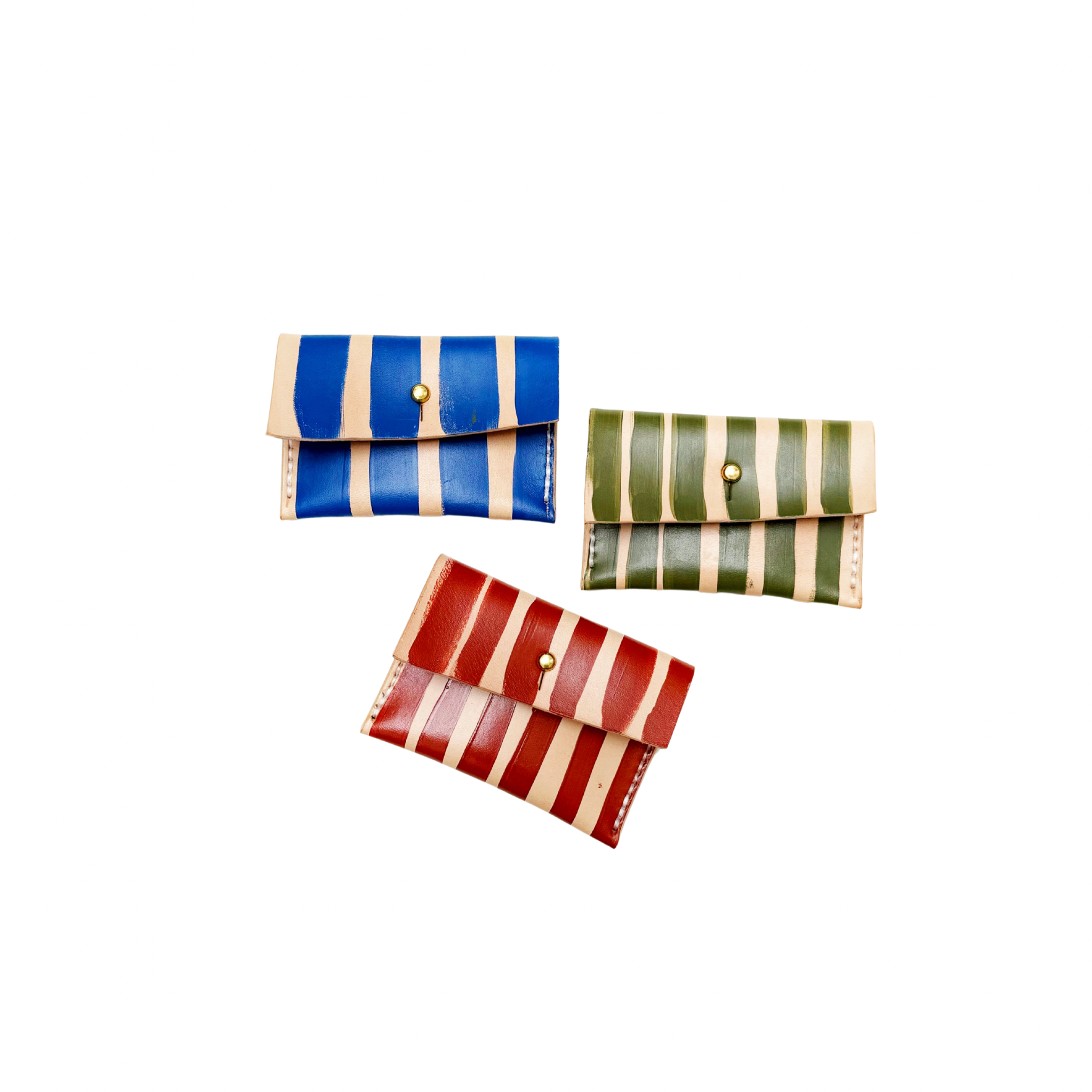Josie Card Wallet - Striped