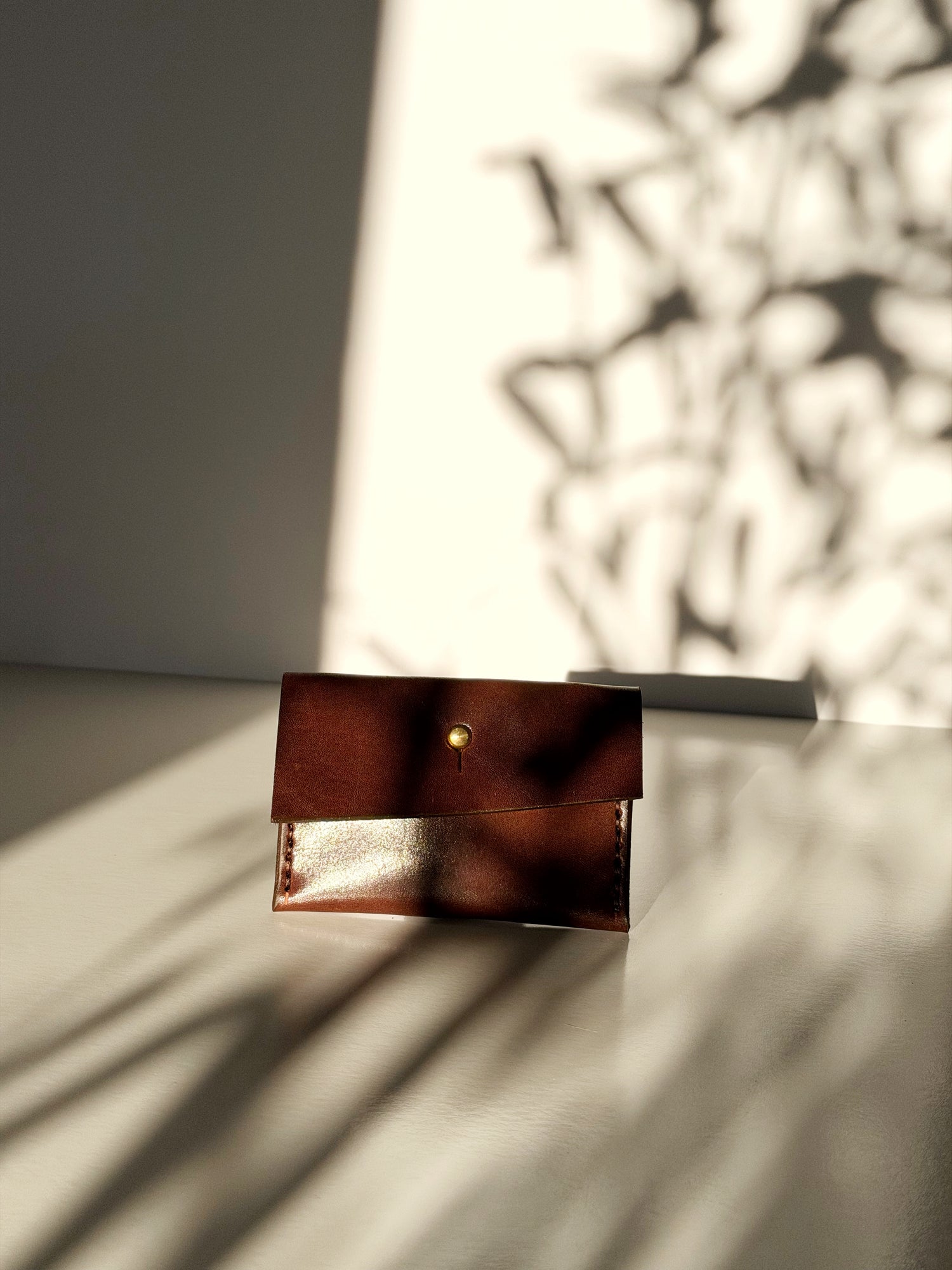 Josie Card Wallet - Chocolate