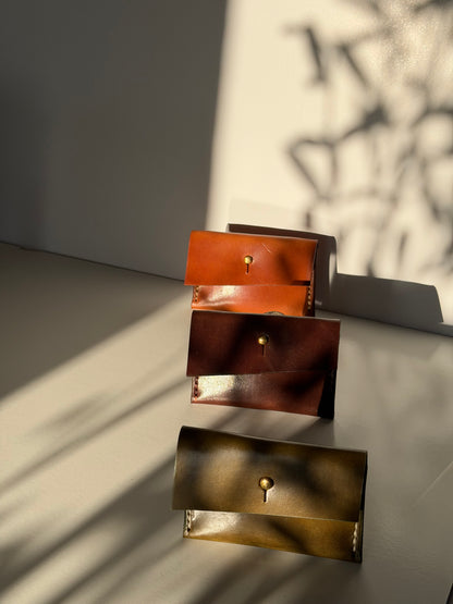 Josie Card Wallet - Chocolate